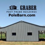 Horse Barn with Lean-tos